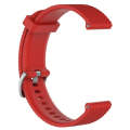 Smart Watch Silicone Watch Band for POLAR Vantage M 22cm(Red)