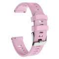Smart Watch Silicone Watch Band for Garmin Forerunner 245(Pink)