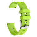 Smart Watch Silicone Watch Band for Garmin Forerunner 245(Green)