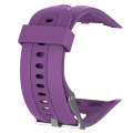 For Garmin Forerunner 10 / 15 Female Style Silicone Sport Watch Band (Purple)
