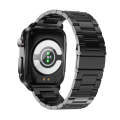 TK11P 1.83 inch IPS Screen IP68 Waterproof Steel Band Smart Watch, Support Stress Monitoring / EC...