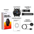Zeblaze Stratos 3 1.43 inch AMOLED Screen IP68 Waterproof Smart Watch, Support Bluetooth Call / G...