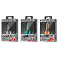 WK WP-C45 Vanguard Series Mecha Transparent USB+Type-C Fast Car Charger (Green)