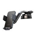 Yesido C172 Suction Cup Type Bending Arm Car Phone Holder (Black)
