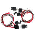 Car 12V 40A 175-185 Degree Thermostat Dual Electric Cooling Fan Wiring Relay Sensor Kit