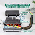 12V 4 Pin Car 6 Slots IP66 Waterproof Relay Fuse Box with Cable