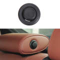 For BMW E90 / F18 Left Driving Car Rear Seat Headrest Switch Button 52207251368-1(Black)