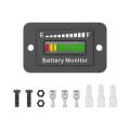 BM210 Electric Vehicles / Golf Carts LED Battery Indicator Adjustable Voltage 12V-72V