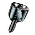 Ozio CL48TC 66W PD 20W + USB Dual Port Multi-function Car Charger with Dual Cigarette Lighters