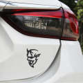 Car Devil Aluminum Alloy Personalized Decorative Stickers, Size:7x5x0.4cm (Black)