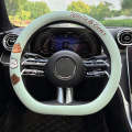 D Style Car Universal Cartoon Pattern Plush Warm Anti-skid Steering Wheel Cover, Diameter: 38cm (...