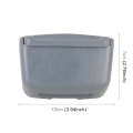 HT-0188 Car Air Outlet Ashtray Storage Box Auto Side Door Hanging Garbage Glove Box (Grey)