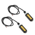 1 Pair DC12V 1W Car / Motorcycle License Plate Light