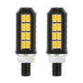 1 Pair DC12V 1W Car / Motorcycle License Plate Light