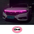 1.5m Car Daytime Running Super Bright Decorative LED Atmosphere Light (Pink Light)