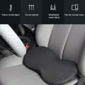 Car mini Seat Cushion Breathable Lumbar Seat Mat (Brown)