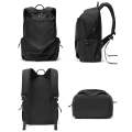 cxs-7103 Multifunctional Oxford Laptop Bag Backpack (Black)