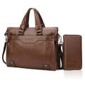 WEIXIER 15036-4 Multifunctional Men Business Handbag Computer Briefcase Single Shoulder Bag with ...