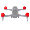 Sunnylife FV-Q9308 4 PCS Motor Protective Cover Motors Silicone Cap Protector for DJI FPV (Red)