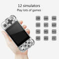 Powkiddy Q90 3.0 inch IPS Screen Retro Joystick Handheld Game Console with 16GB Memory (White)