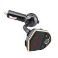 Bluetooth FM Transmitter Wireless In-Car Radio Adapter Music Player Hands-Free Calling Car Kit, D...