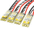4 PCS Flycolor Raptor 390 20A 2-4S Electric Speed Controller