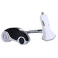 GT86 Dual USB Charger Car Bluetooth FM Transmitter Kit, Support LCD Display / TF Card Music Play ...