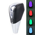 Colorful Car Breathing Racing Dash LED Magic Lamp Black Leather Gear Head Shift Knob, Size: 11.5 ...