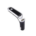 CARS7 Bluetooth Car Charger with Digital Display for Mobile Phone(Silver)