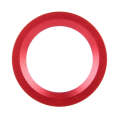 Car Aluminum Steering Wheel Decoration Ring For Cadillac(Red)