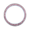 Universal Car Aluminum Steering Wheel Decoration Ring with Diamond For Start Stop Engine System(P...