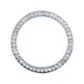 Universal Car Aluminum Steering Wheel Decoration Ring with Diamond For Start Stop Engine System(S...