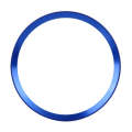 Car Aluminum Steering Wheel Decoration Ring For Audi(Blue)