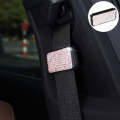 Car Seat Belts Crystal Clip Fixer Tightening Regulator (Colour)