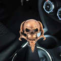Universal Vehicle Car Creative Skull Double Heads Shaped Shifter Cover Manual Automatic Gear Shif...