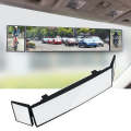 SHUNWEI Large Car Three-Fold Curve Surface Rear View Mirror Reverse Wide Angle Adjustable Angle A...