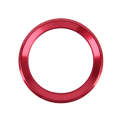 Aluminium Alloy Steering Wheel Decoration Ring Cover Sticker for BMW(Red)
