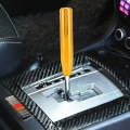 Universal Long Strip Shape Car Gear Shift Knob Modified Shifter Lever Knob, Length: 18cm(Gold)