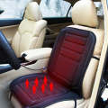 12V Winter Warmer Car Seat Electrical Heating Cushion Pad(Black)