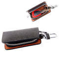 Universal Leather Knead Skin Texture Waist Hanging Zipper Wallets Key Holder Bag (No Include Key)...