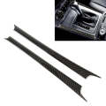 2 PCS Car Gear Side Strip Carbon Fiber Decorative Sticker for Mercedes-Benz W204