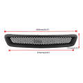 Car Front Racing Front Grille Grid ABS Insect Net for Honda Civic 1996-1998