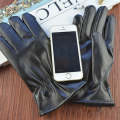 Riding Gloves Motorcycle Waterproof PU Leather Winter Warm Gloves