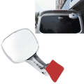 Car Rear Seat Rearview Mirror Back Row Rear View Mirror Children Observed Interior Mirror(Silver)