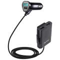 HSC-600D 3USB 7.2AMP DC 5V 2.4A and 4.8A 3-Port Passenger Car Charger Mounted Before and After Ch...