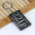 Detective Sherlock 221B Key Chain Car Key Ring Multi-functional Tool Key Holder Key Chains Rings ...