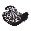 Kids Children Zebra Print ISOFIX Interface Car Booster Seat Heightening Cushion, Fit Age: 3-12 Ye...