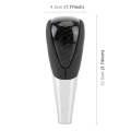 Universal High Carbon Fiber Texture Leather Hole Pattern Car Gear Shift Knob Modified Shifter Lev...