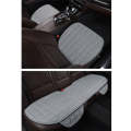 3 PCS / Set  Warm Car Seat Cover Cushion Five Seats Universal  Two Front Row Seat Covers and One ...