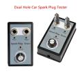 Adjustable Dual Hole Car Spark Plug Tester Spark Plug Detector 12V Gasoline Vehicles Spark Plug T...